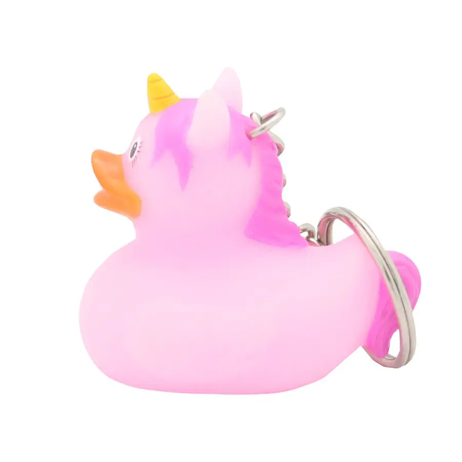 Badeand Nøkkelring Enhjørning Rosa 