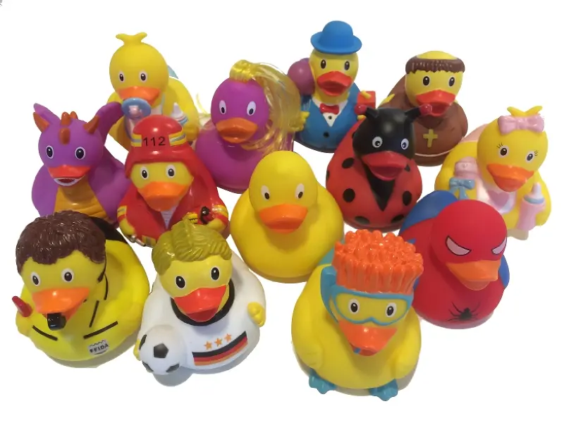 Pakke med assorterte badeender 24 stk 