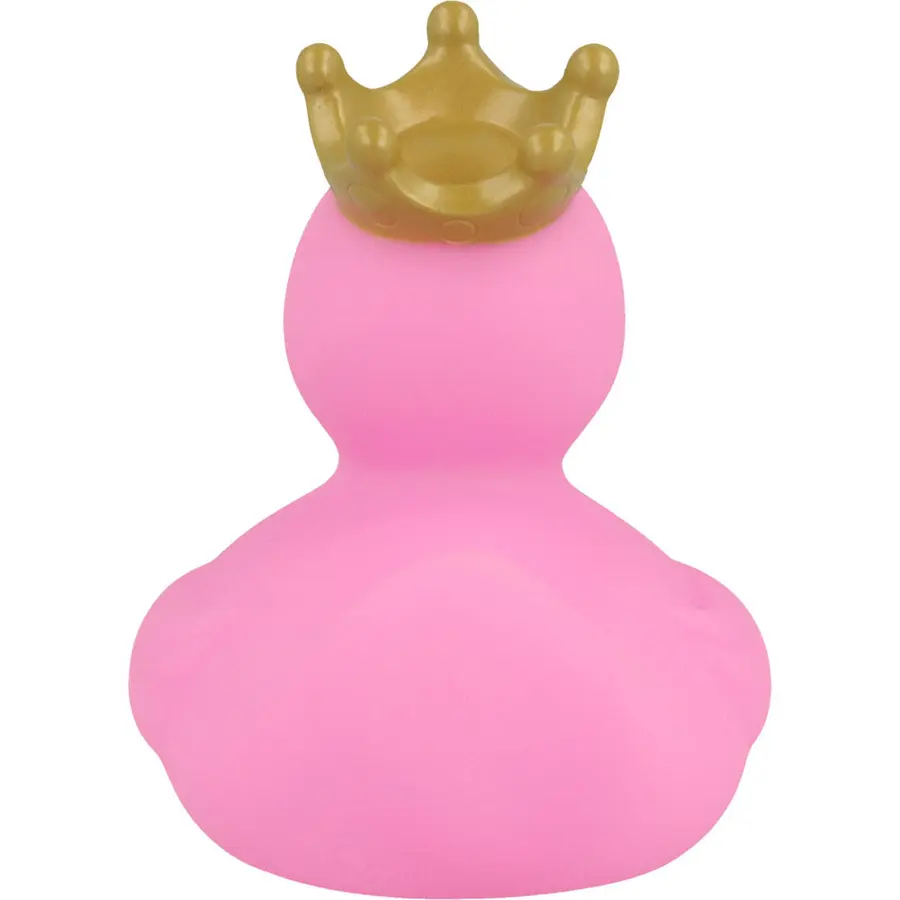 Badeand Med Krone Rosa 