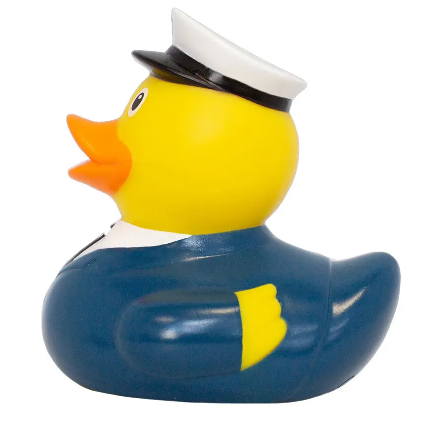 Badeand Politimann 