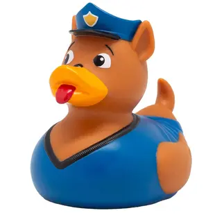 Badeand Politihund