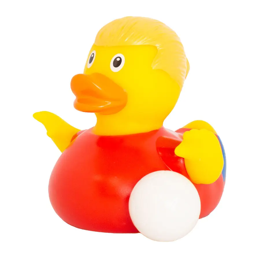 Badeand Fotballstjerne Rød 