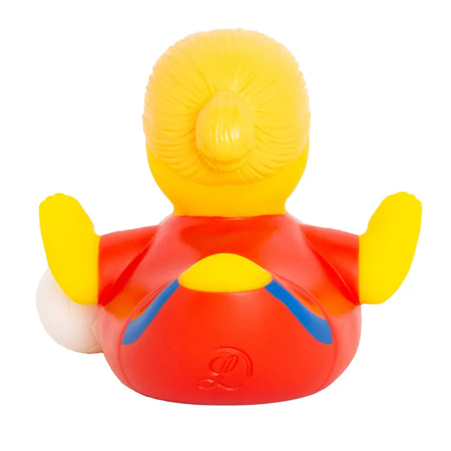 Badeand Fotballstjerne Rød 