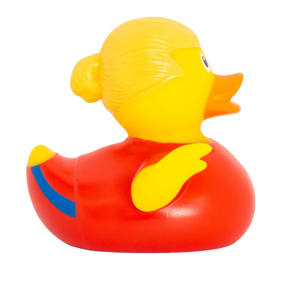 Badeand Fotballstjerne Rød 