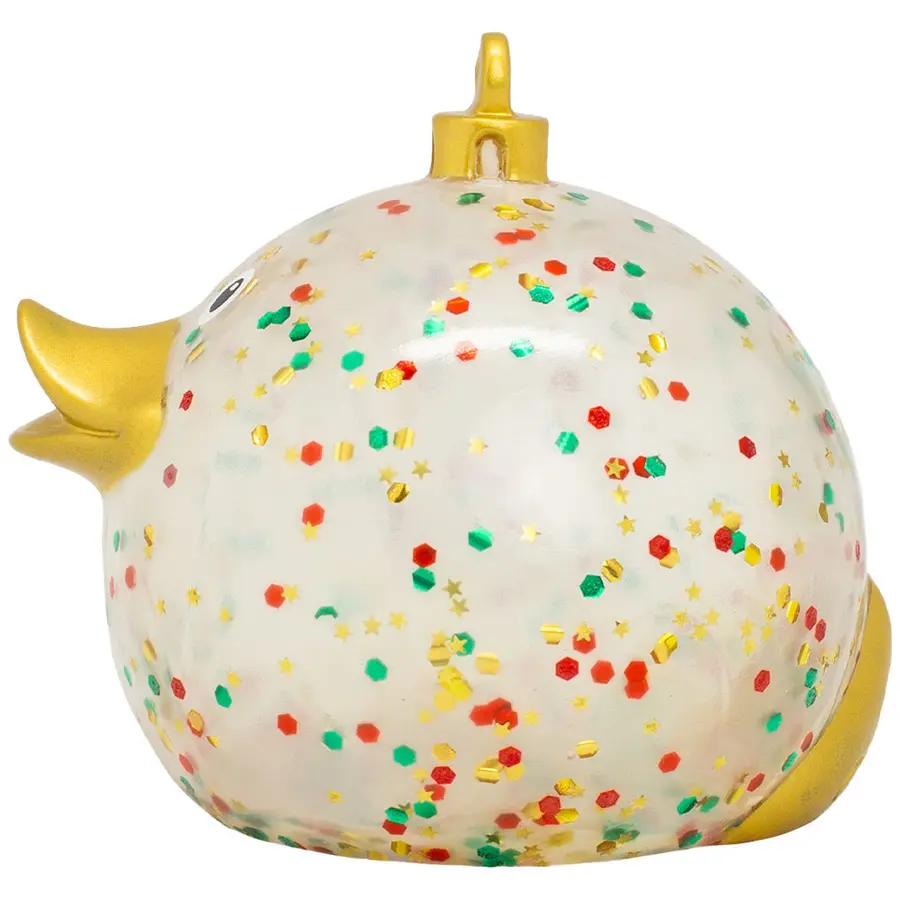 Badeand Julekule Glitter 