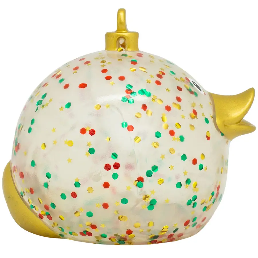 Badeand Julekule Glitter 