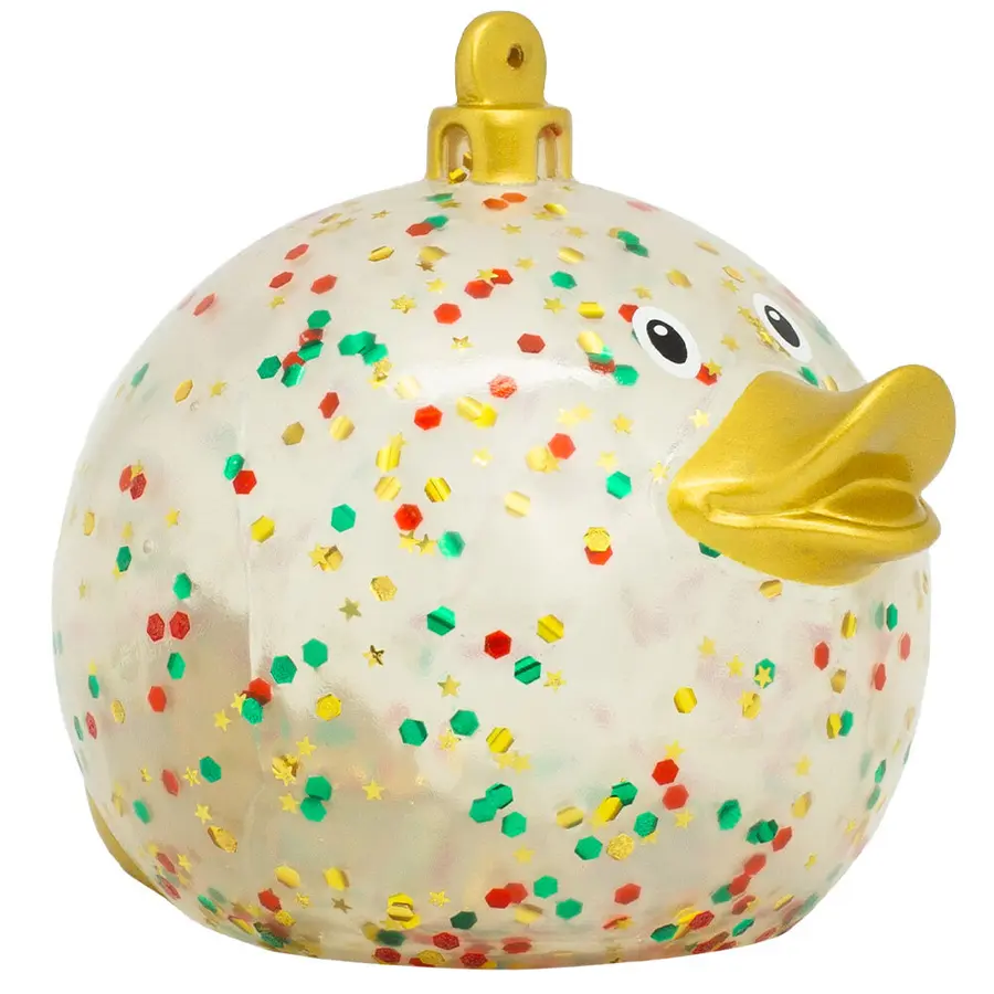 Badeand Julekule Glitter 