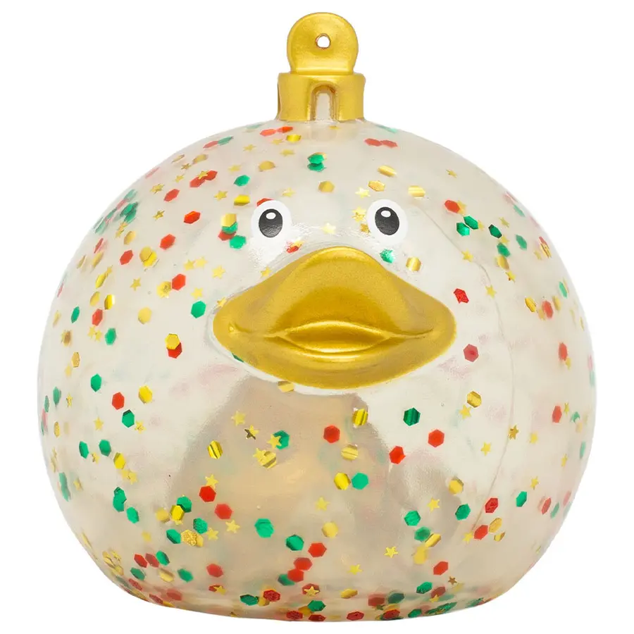 Badeand Julekule Glitter 