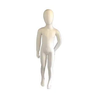 Mannekeng Barn hvit - 119 cm