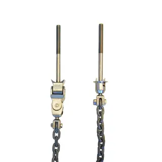 Oppheng til store husker | Bolt 135 mm 1 stk huskeoppheng med sikkerhetsbolt