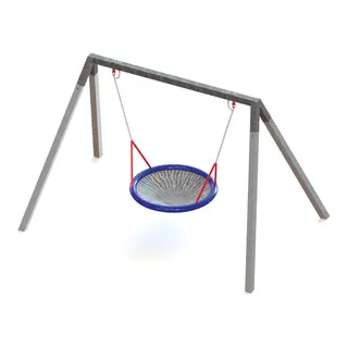 Huskestativ i lakkert stål For fugleredehuske