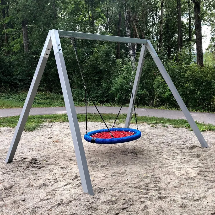 Huskestativ i lakkert stål For fugleredehuske 