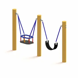 Huskestativ for små barn For 2 huskeseter