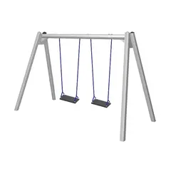 Huskestativ i stål For 2 huskeseter