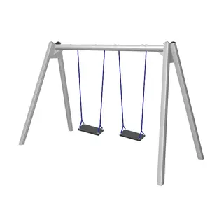 Huskestativ i stål For 2 huskeseter