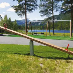 Vippe 2-seter 2 seter dumphuske til lekeplasser