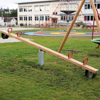 Vippe 4-seter 4 seter dumphuske til lekeplasser