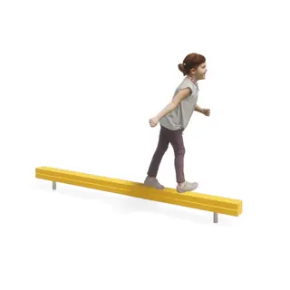 Hinder Balansebom Firkantstokk 2 meter Til lekeplass og treningspark