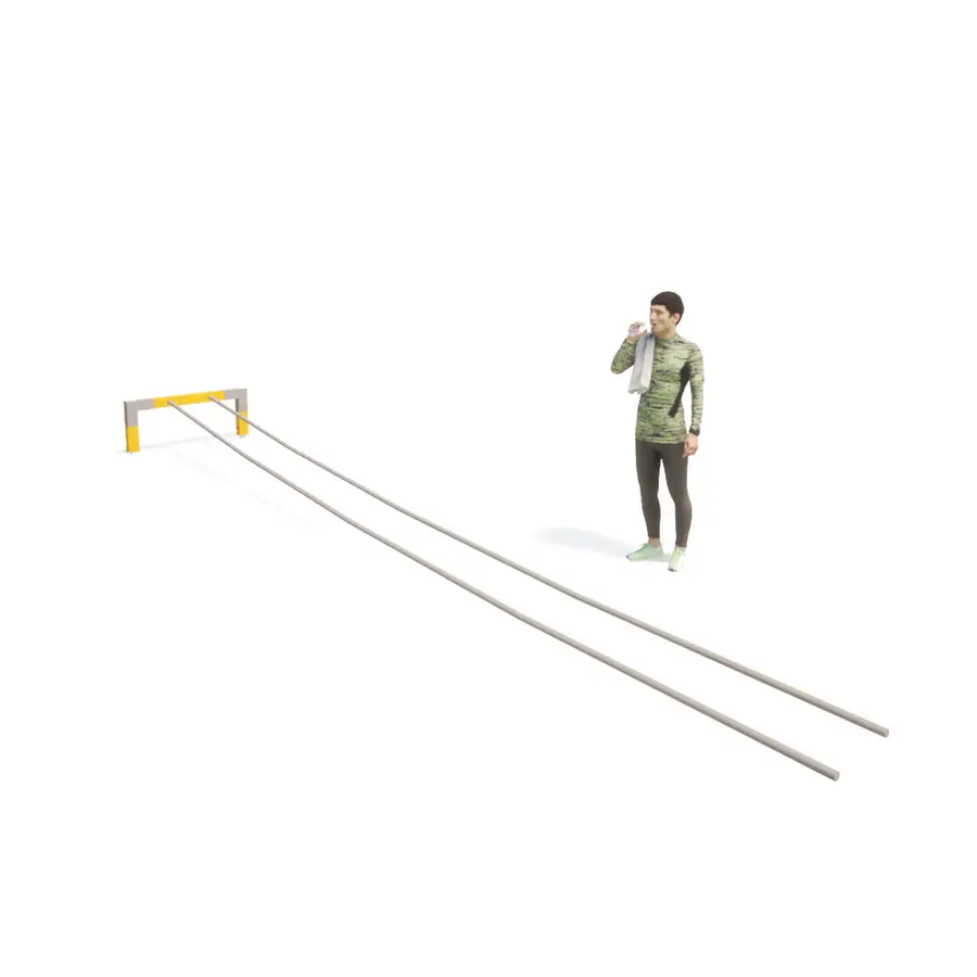 Battle Ropes Utendørs tautrening 