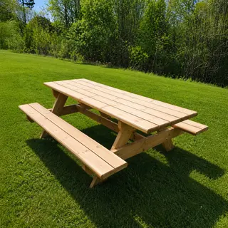 Rastebenk 3 meter 3 m | Benkebord i norsk kvalitet