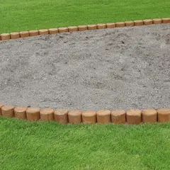 Sandkassekant stående kubb Ø12 cm | 60 cm høyde