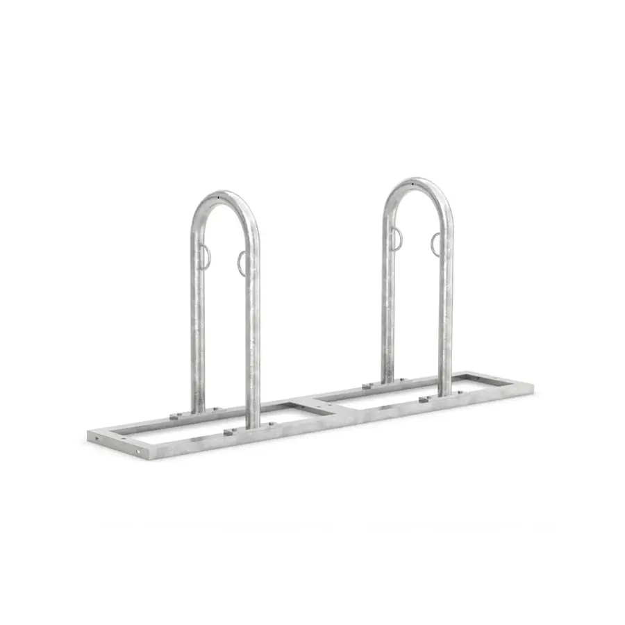 Sykkelstativ Track - 4 plasser 