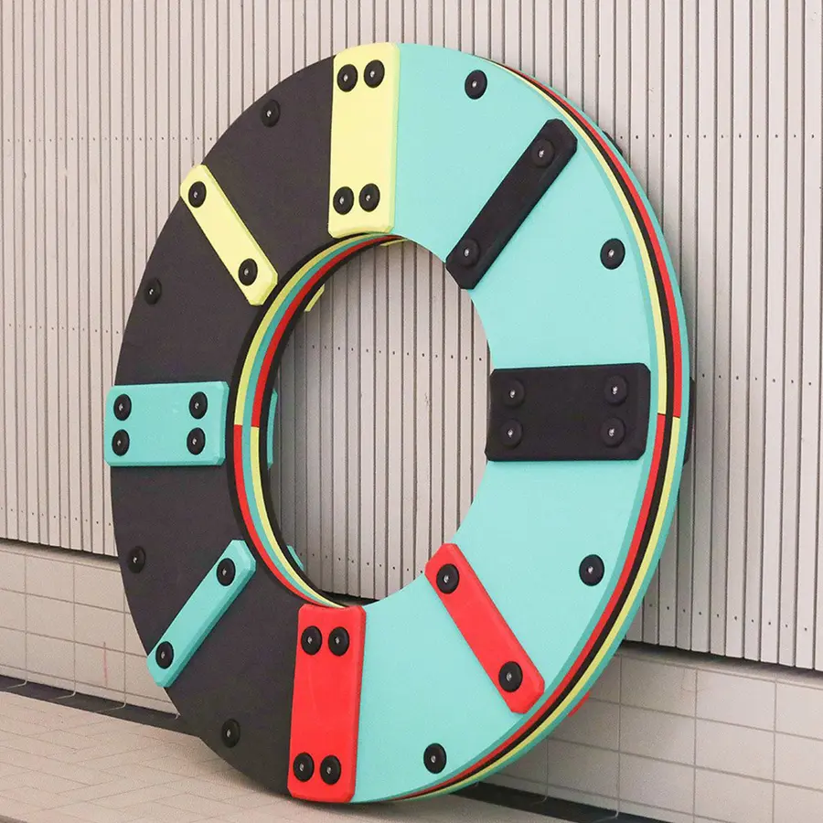 Flyteleke Lykkehjul Stor vannleke til basseng 