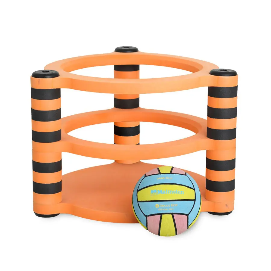 Vannbasketball Basketkurv og 2 baller 