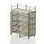 Oppbevaringsskap med topphylle Mega Beige | 176 x 76 x 227 cm 