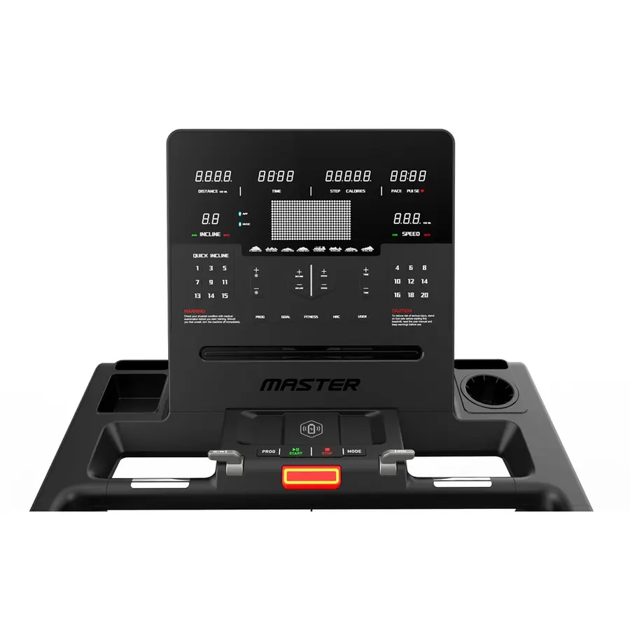 Tredemølle Master Fitness XT550 Led For treningssenter og studiobruk 