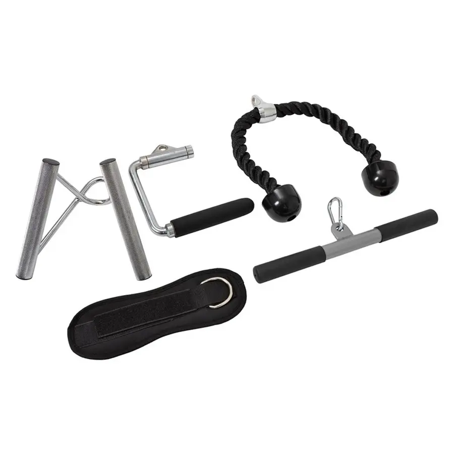 Grepssett til styrkeapparater Sett med 5 grep 