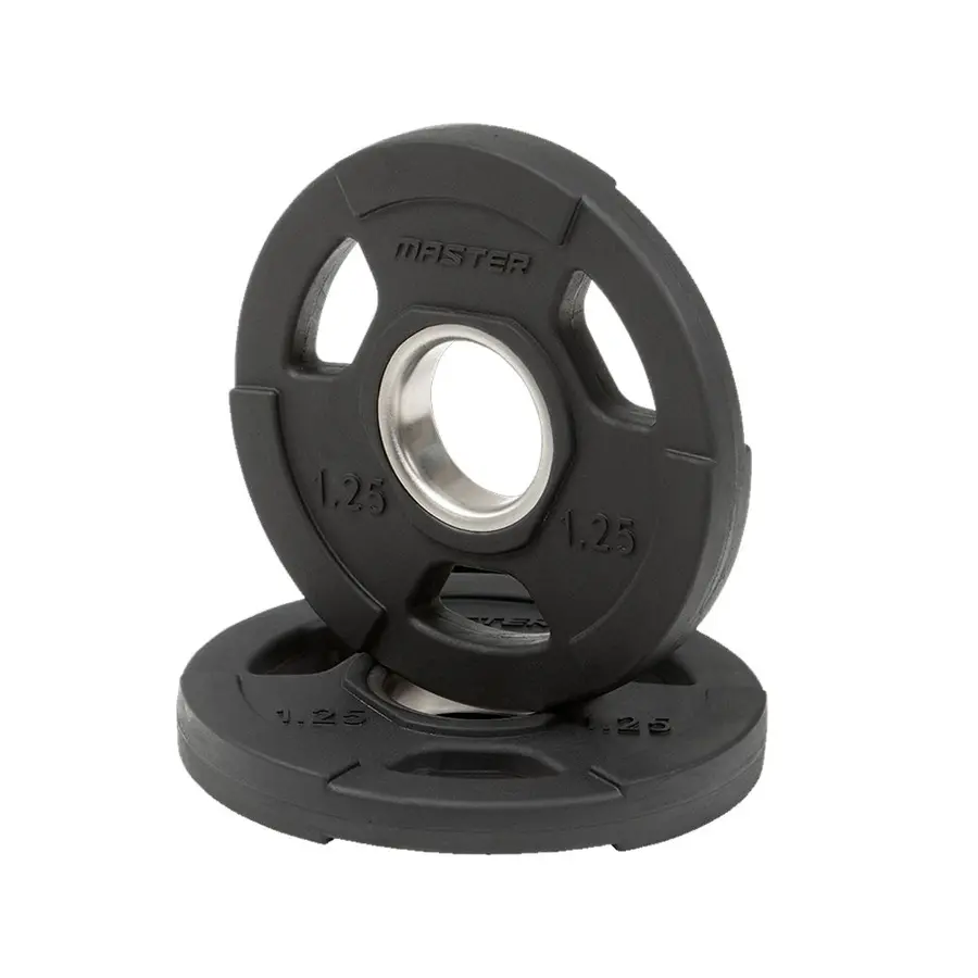 Vektskive Gummiert Master Fitnes 1,25 kg Hull 50 mm| Stk. 
