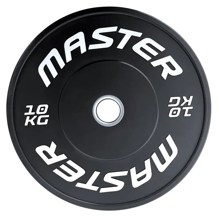 Vektskive MF Bumperplate Gummiert 10 kg Hull: 50 mm | 10 kg 