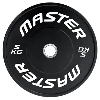 Vektskive MF Bumperplate Gummiert Hull: 50 mm | 5-25 kg