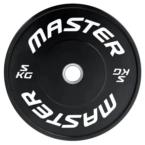 Vektskive MF Bumperplate Gummiert Hull: 50 mm | 5-25 kg