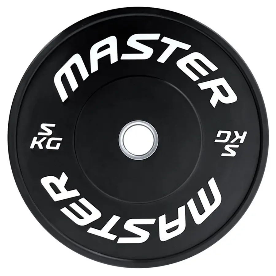 Vektskive MF Bumperplate Gummiert 5 kg Hull: 50 mm | 5 kg 