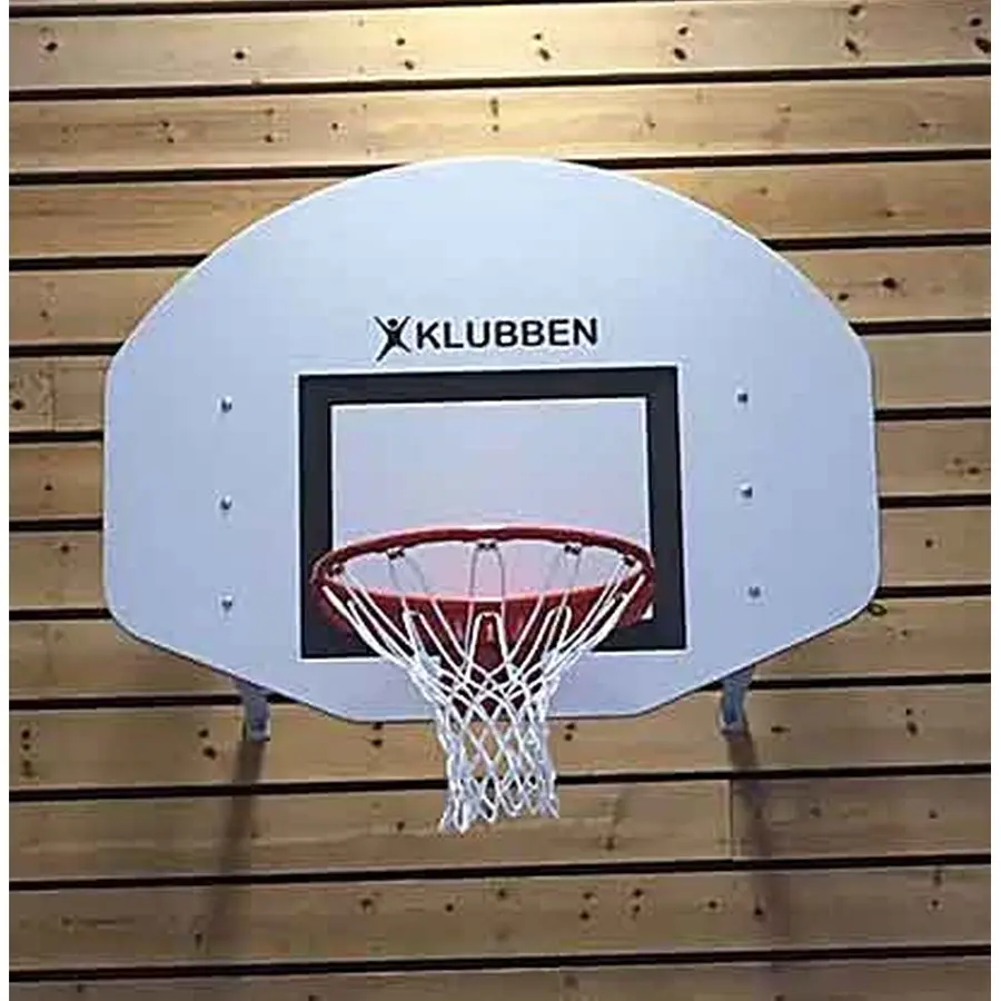Basketballkurv med nett og plate Innebruk | komplett sett 