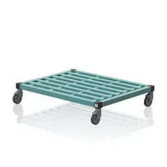 Transportvogn våtrom 1m | Grønn 100 x 82 x 21 cm