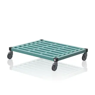 Transportvogn våtrom 1m | Grønn 100 x 82 x 21 cm