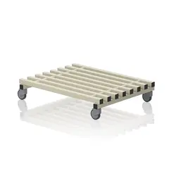 Transportvogn v&#229;trom 1m | Beige 100 x 82 x 21 cm