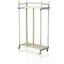 Oppbevaringsvogn for flyteleker & matter Beige | 140 x 60 x 225 cm (LxDxH) 