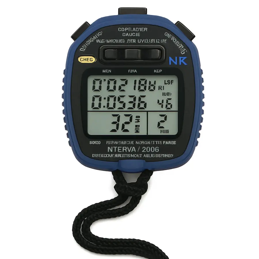 NK Interval® 2000 Split/Rate Watch Blå | Split og frekvens samtidig! 