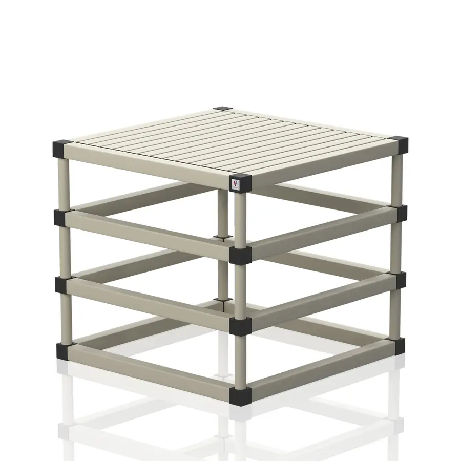 Plattform til svømmehall Beige | 80x80x70 cm 