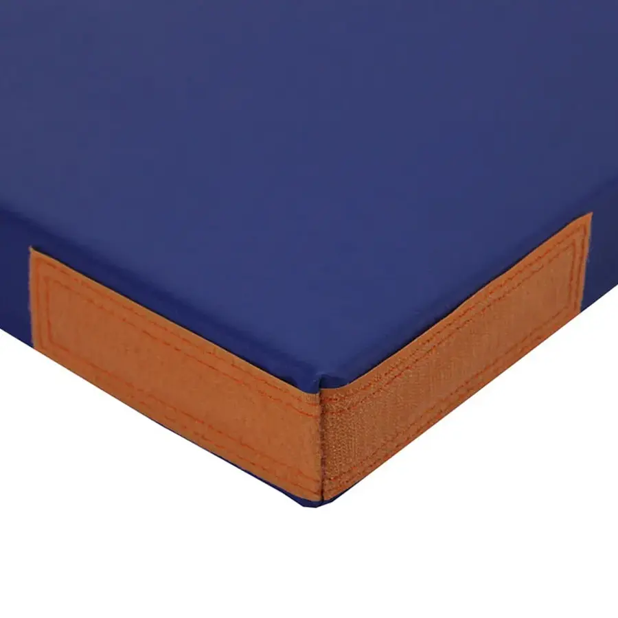 Turnmatte for gymnastikk 200x100x6 cm | Borrelås i hjørnene 