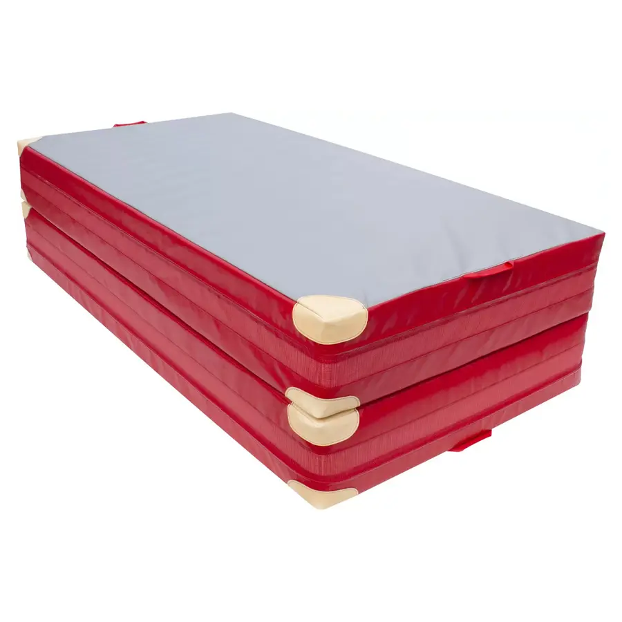 Nedsprangsmatte Sammenleggbar 200x120x30 cm |  Foldet 100x120x 60 cm 