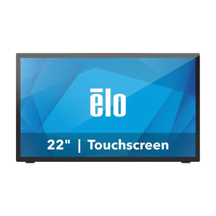 PC-skjerm | Elo Touchmonitor 2270L Svart berøringsskjem | 22" LCD-skjerm 