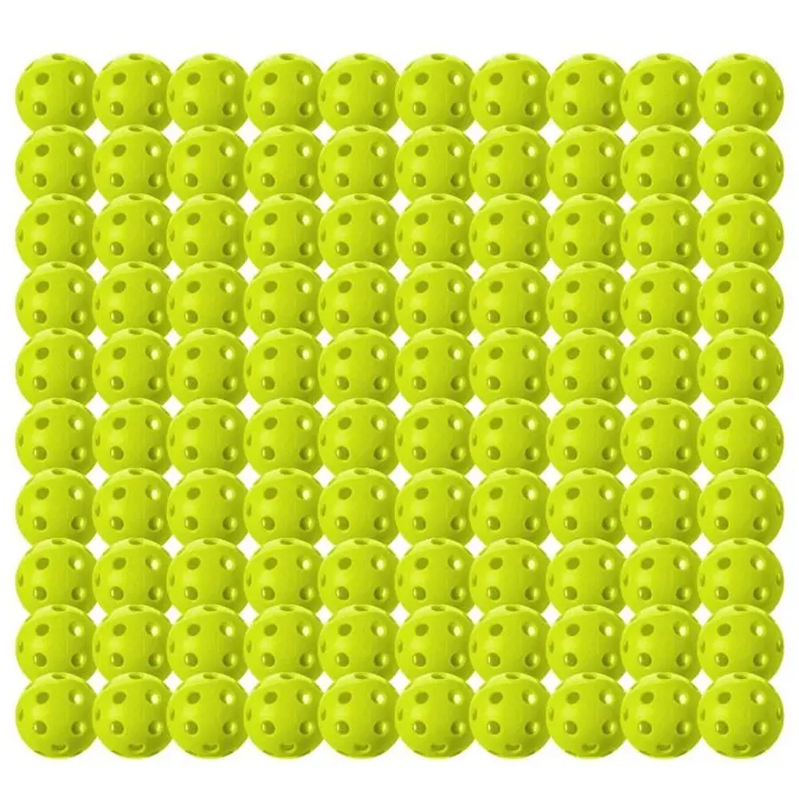 Pickleball X-26 Innendørs ball Lime 100 stk. | Trening og match 