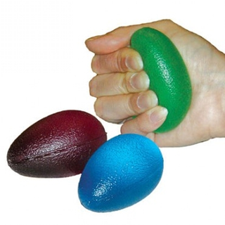 Hånd- og fingertrener Eggsercizer 3 forskjellige motstandsgrader