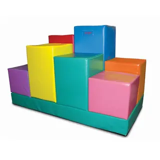 Skumklosser | Stepping Stones Plattform med 8 klosser i skum