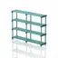 Hyllereol 200 cm | Grønn 200 x 40 x 153 cm (B x D x H) 